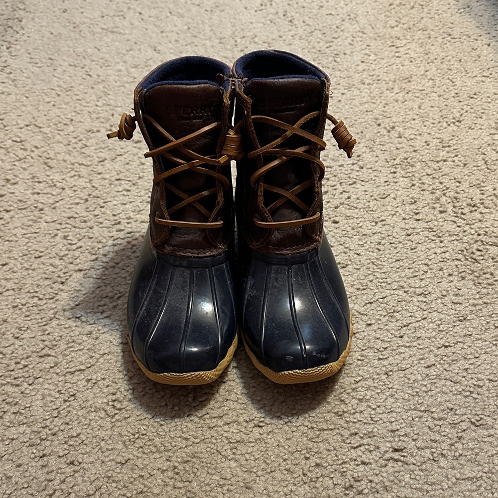 Women’s Waterproof Duck Boots - Brown and Black